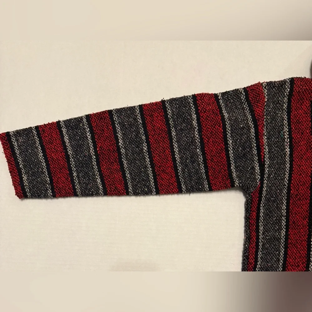 Frank’s Textiles Baja Hoodie Red Black Size M - Picture 13 of 16